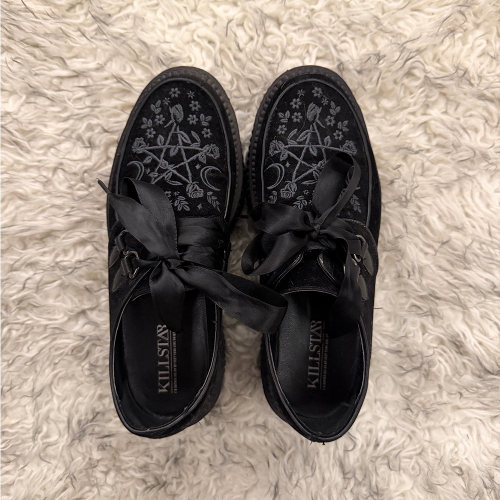 Killstar ‘Enchant Me’ Creepers - Black - Picture 1 of 6